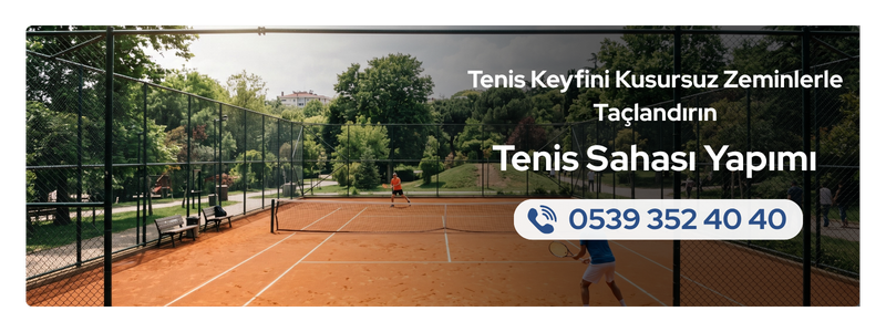 Tenis Sahası File